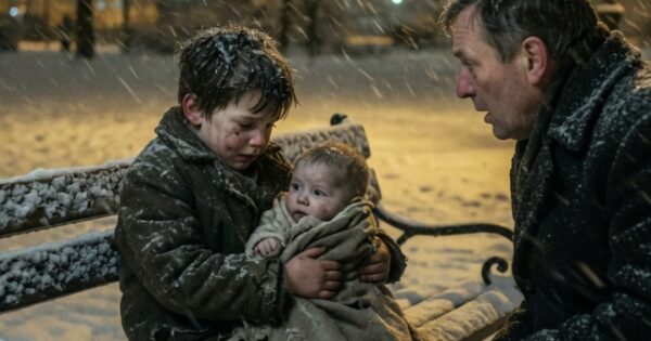 Frozen Boy Found in Snowstorm Protecting Sister Until Help Arrived
