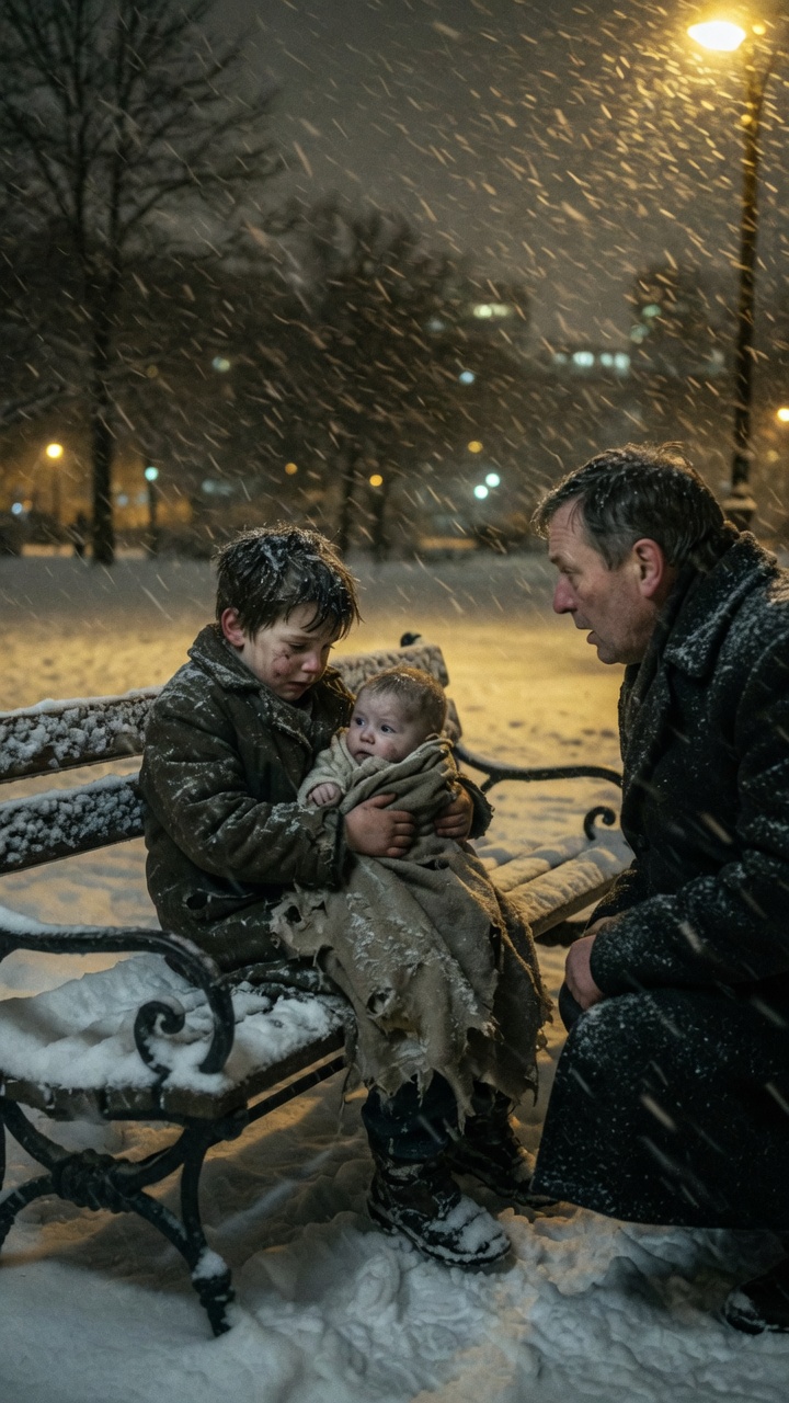 Frozen Boy Found in Snowstorm Protecting Sister Until Help Arrived