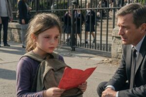 CEO Stops at Locked School Gate, Changes Girl’s Life