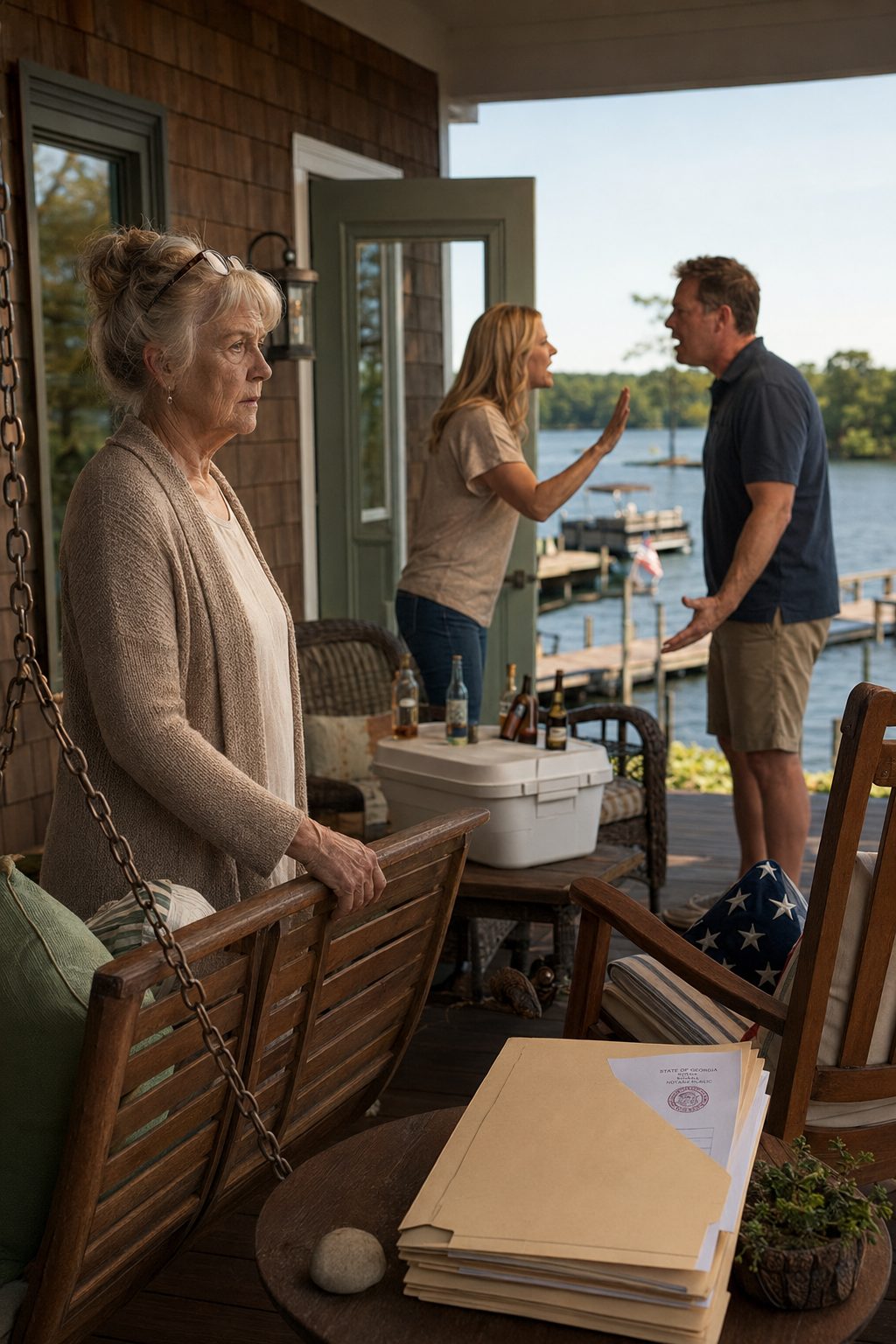 Lake House Trust: A Widow’s Quiet Stand on Fourth of July