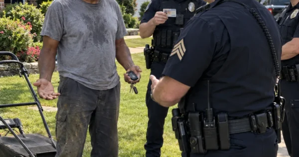 secured at Home: A unexpected Encounter with the Law